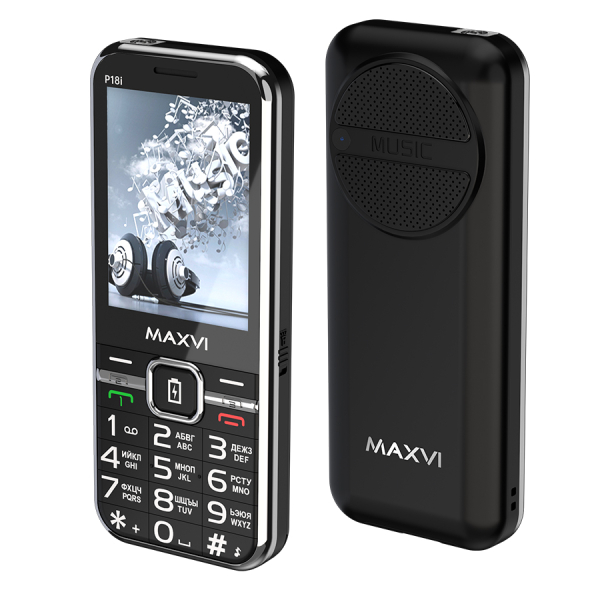 Купить Мобильный телефон Maxvi P18i black